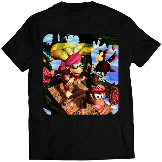 DKC2 Promo Cover V11 Premium Unisex T-shirt (Vectorized Design)