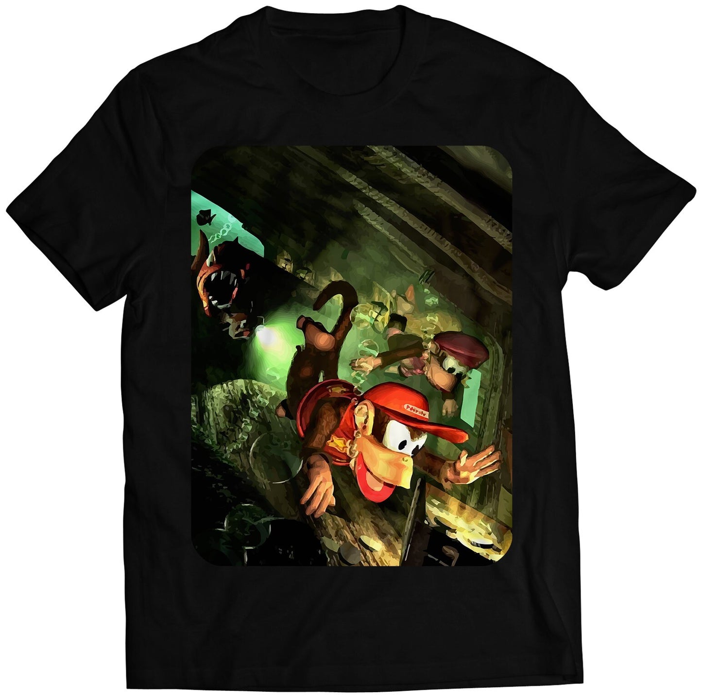 DKC2 Promo Cover V13 Premium Unisex T-shirt (Vectorized Design)