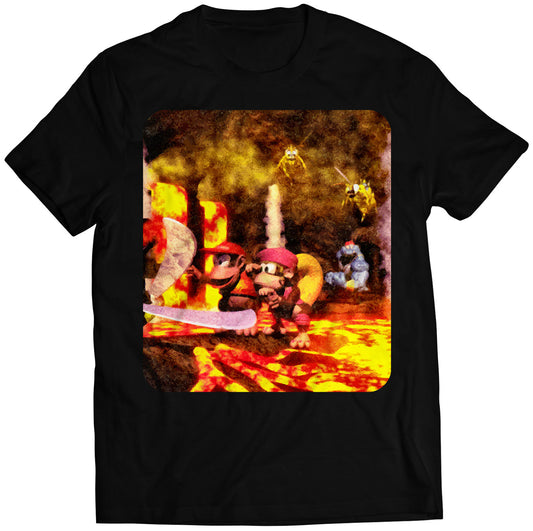 DKC2 Promo Cover V14 Premium Unisex T-shirt (Vectorized Design)