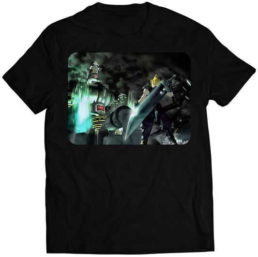 Cloud CG Cover FF VII Premium Unisex T-shirt (Vectorized Design)