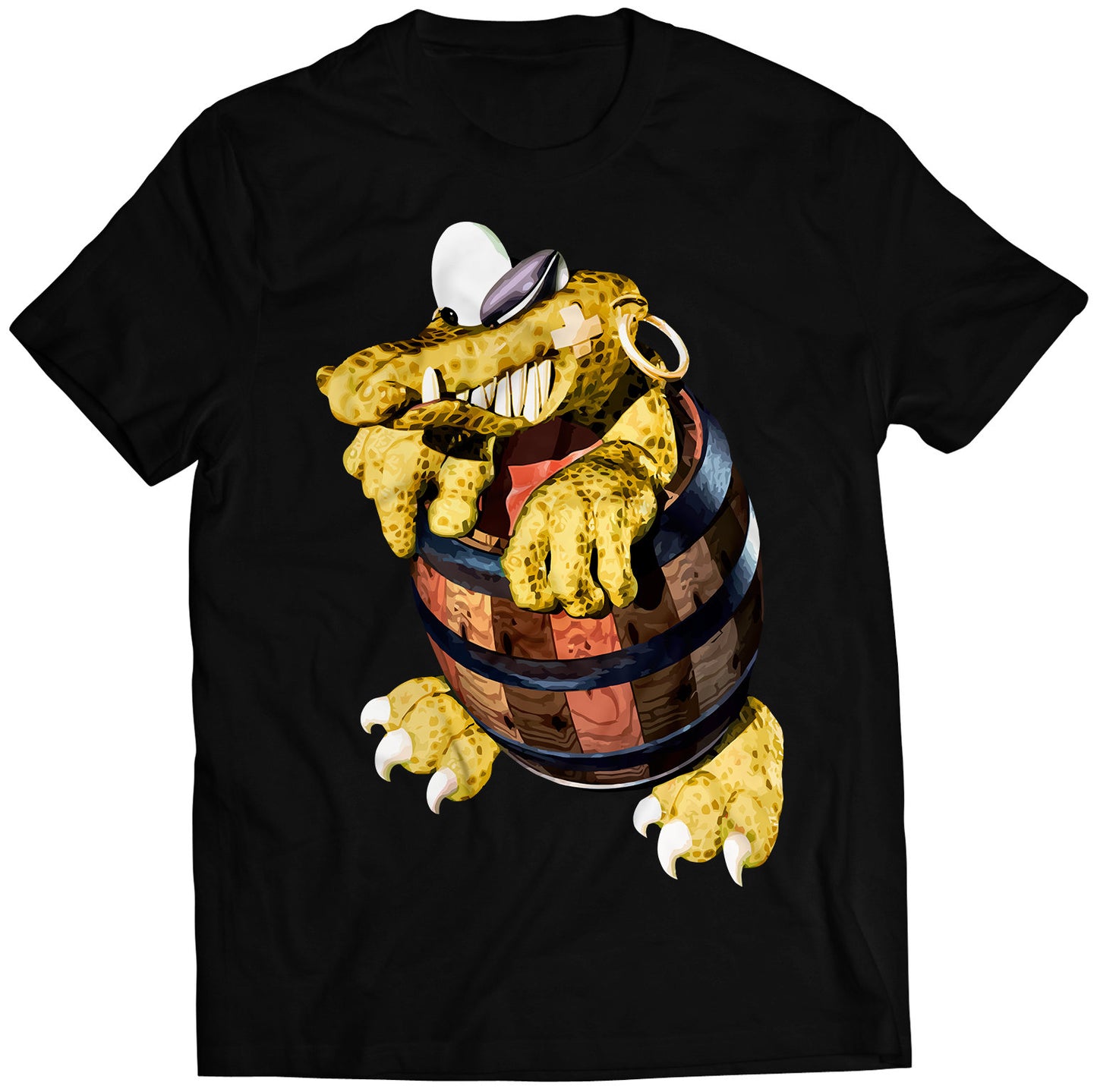 Yellow Flobber DKC2 Premium Unisex T-shirt (Vectorized Design)