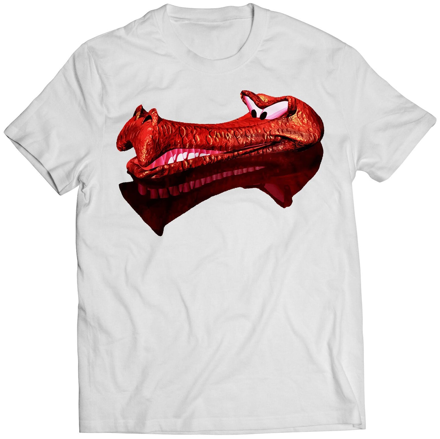 Red Krochead DKC2 Premium Unisex T-shirt (Vectorized Design)