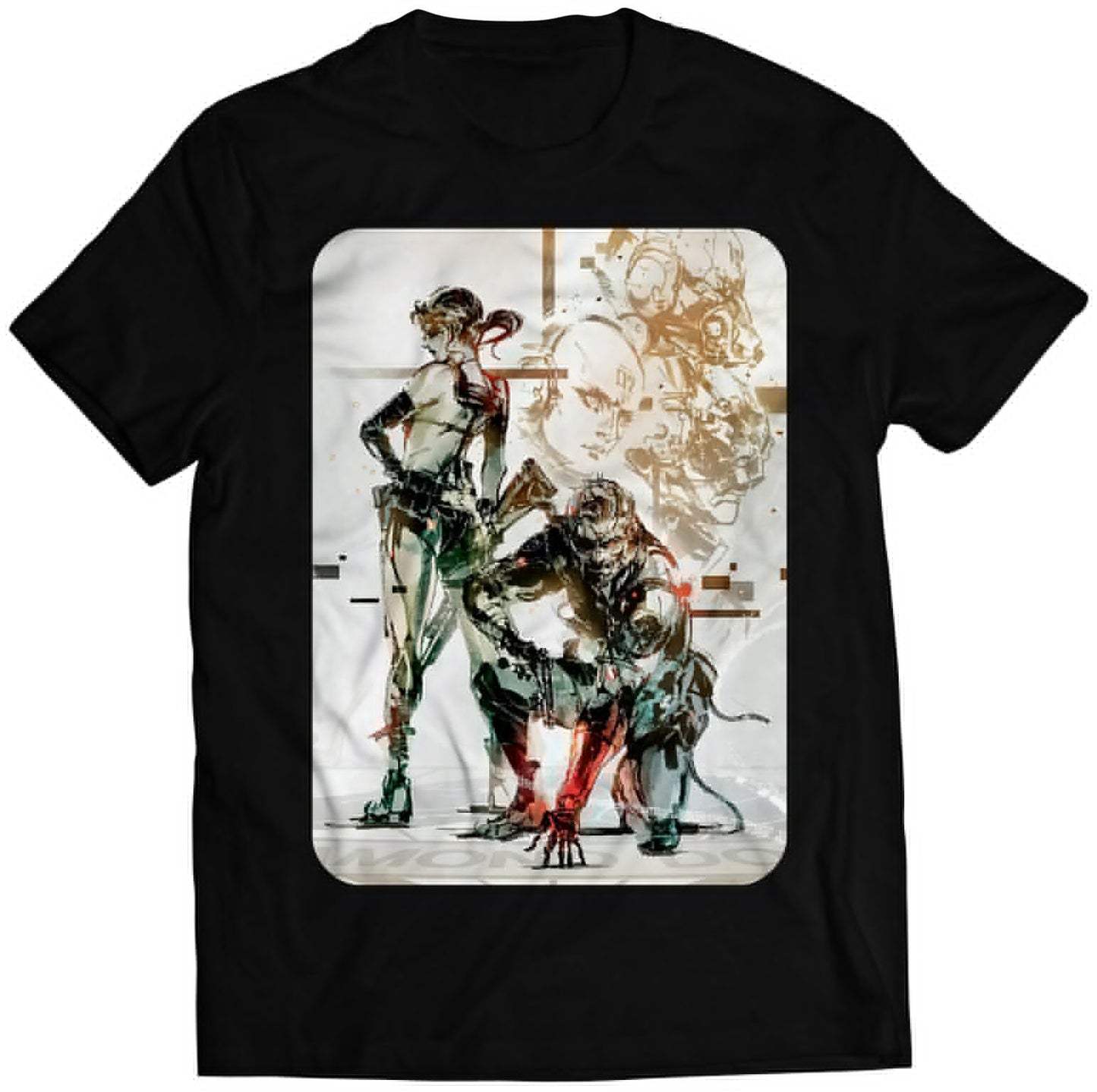 Venom Snake & Silence V2 MGS V Premium Unisex T-shirt (Vectorized Design)