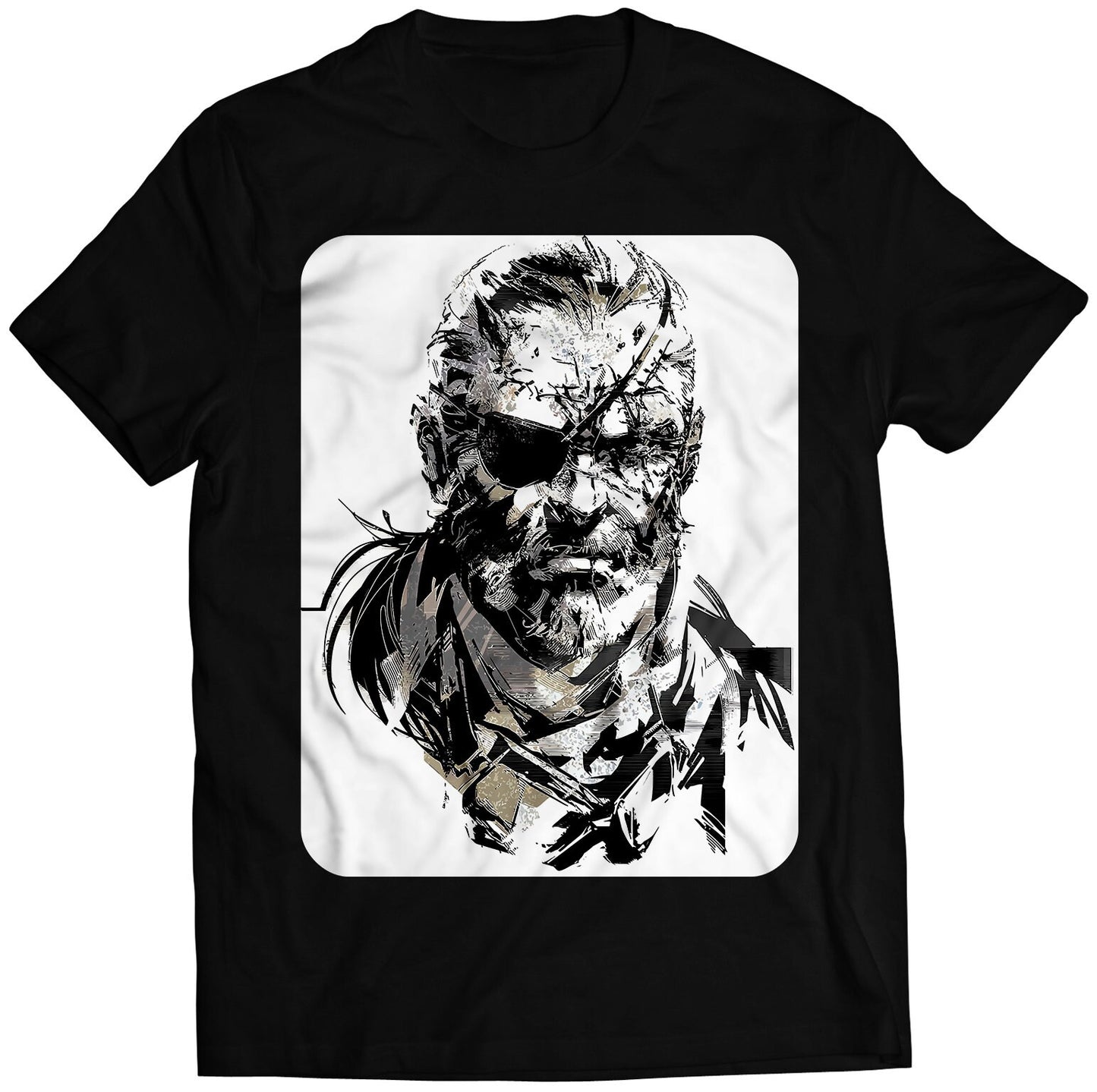 Venom Snake In Afghanistan MGS V Premium Unisex T-shirt (Vectorized Design)