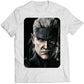 Old Snake Face MGS 4 Premium Unisex T-shirt (Vectorized Design)