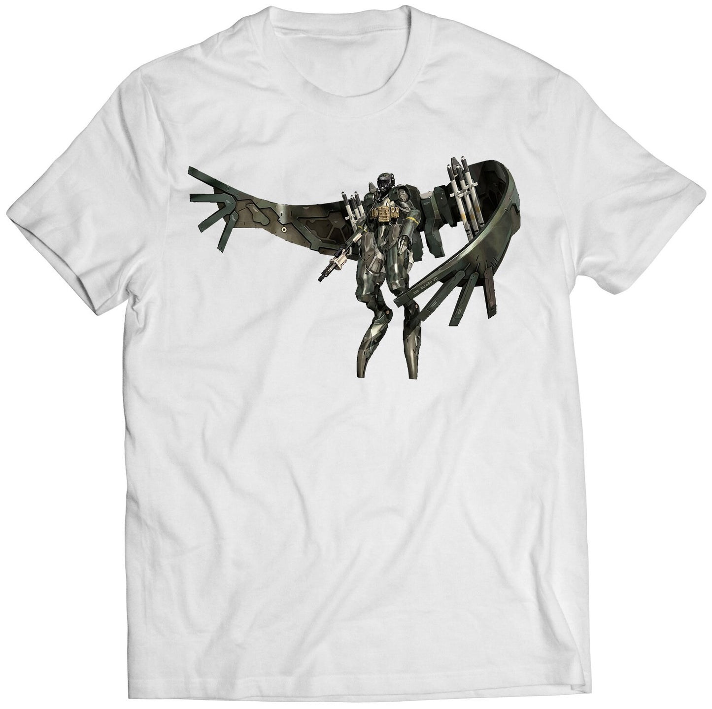 Raging Raven MGS 4 Premium Unisex T-shirt (Vectorized Design)
