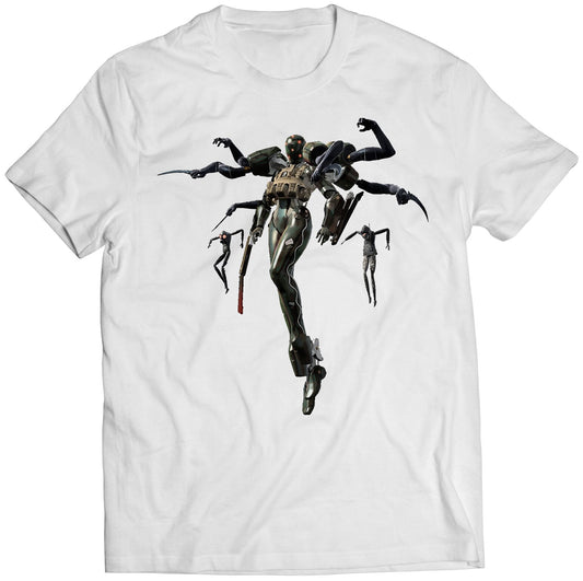 Screaming Mantis MGS 4 Premium Unisex T-shirt (Vectorized Design)