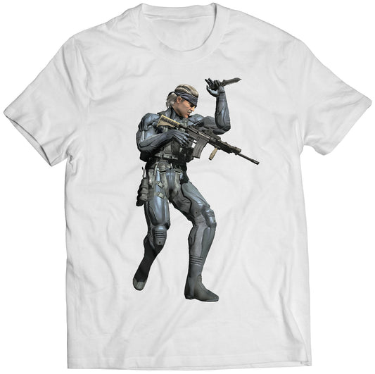 Solid Old Snake MGS 4 Premium Unisex T-shirt (Vectorized Design)