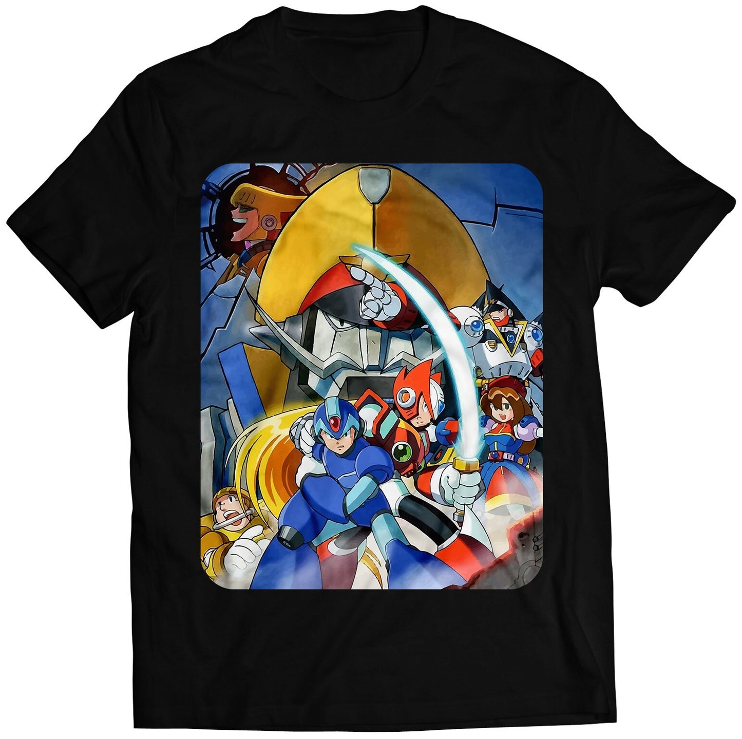 Mega Boy X 4 Cover Premium Unisex T-shirt (Vectorized Design)