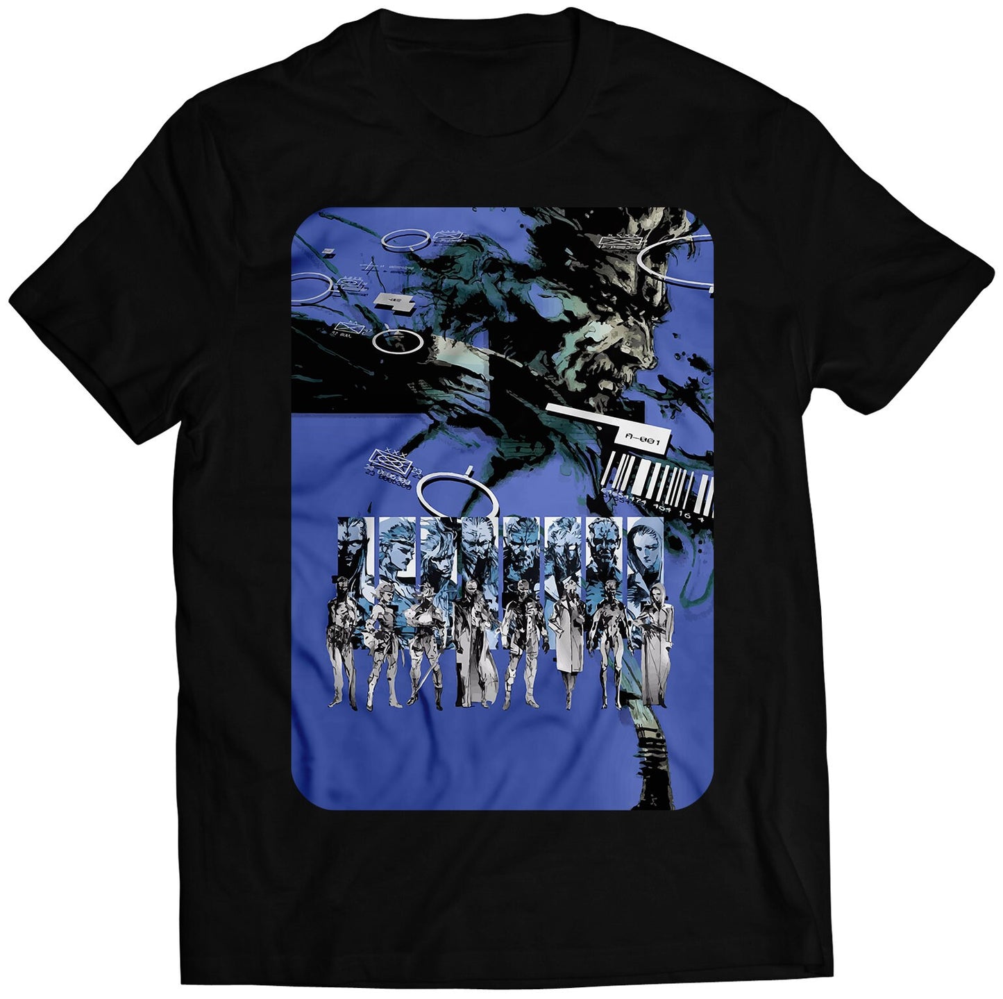 MGS 4 Promotional Cover Premium Unisex T-shirt (Vectorized Design)
