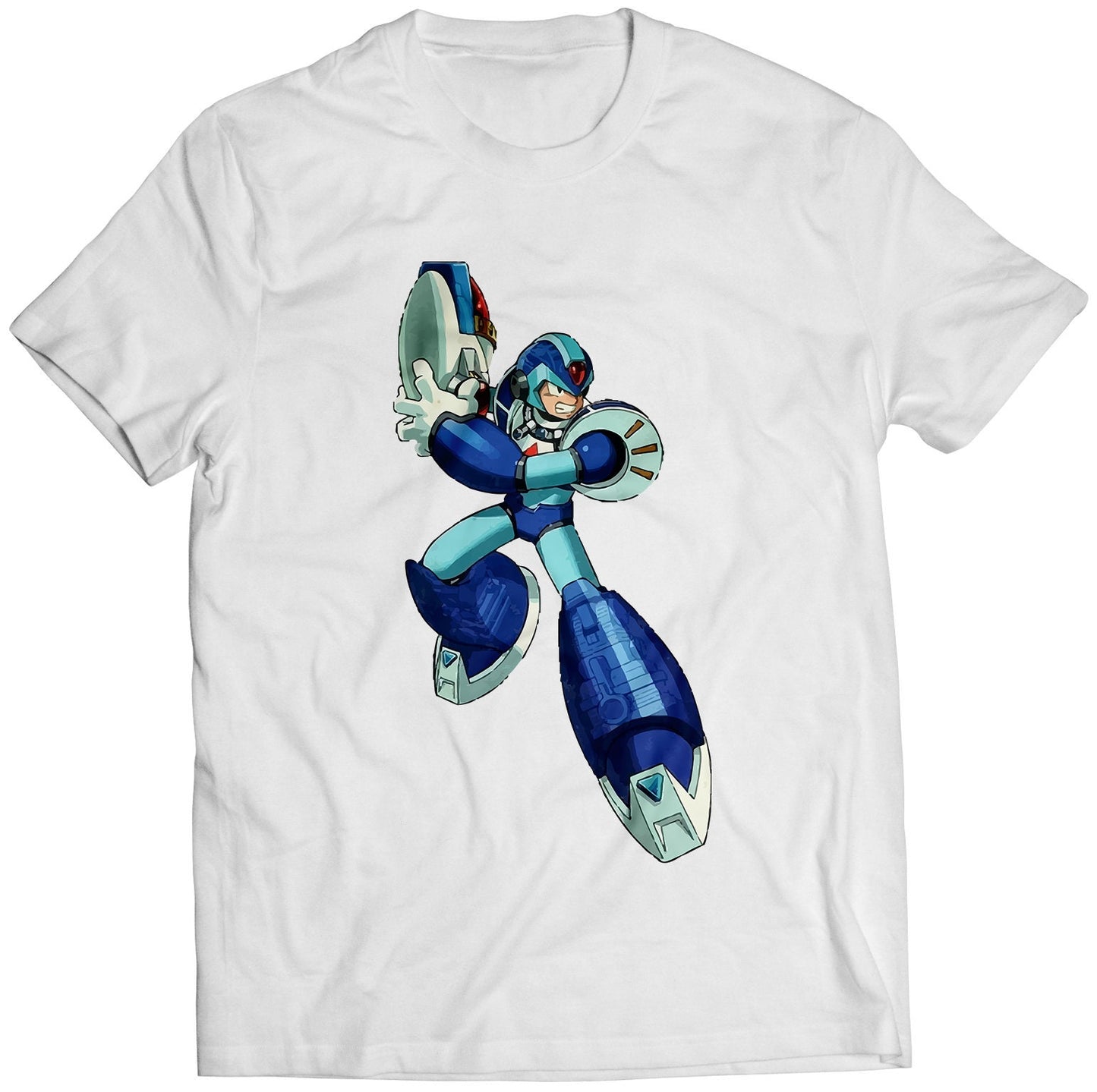 Mega Boy Rockman Form2 Premium Unisex T-shirt (Vectorized Design)