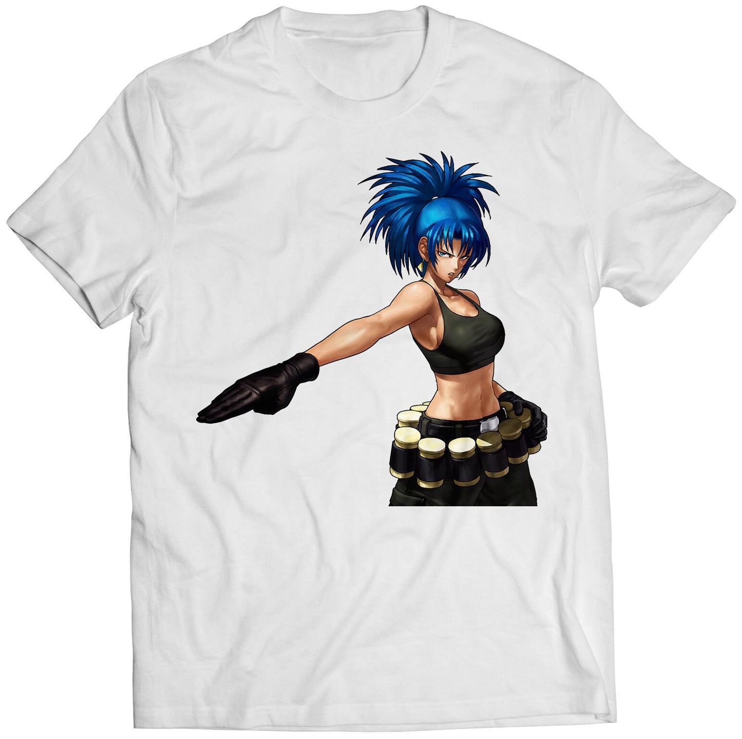 Leona The KOF XIII Premium Unisex T-shirt (Vectorized Design)