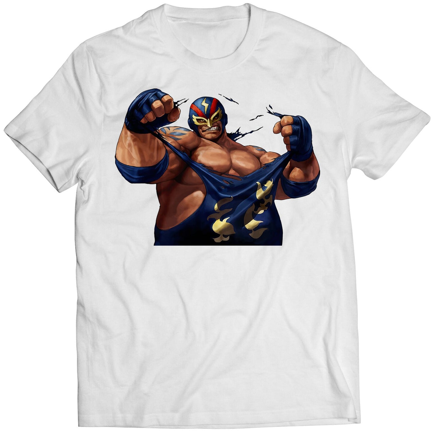 Raiden The KOF XIII Premium Unisex T-shirt (Vectorized Design)