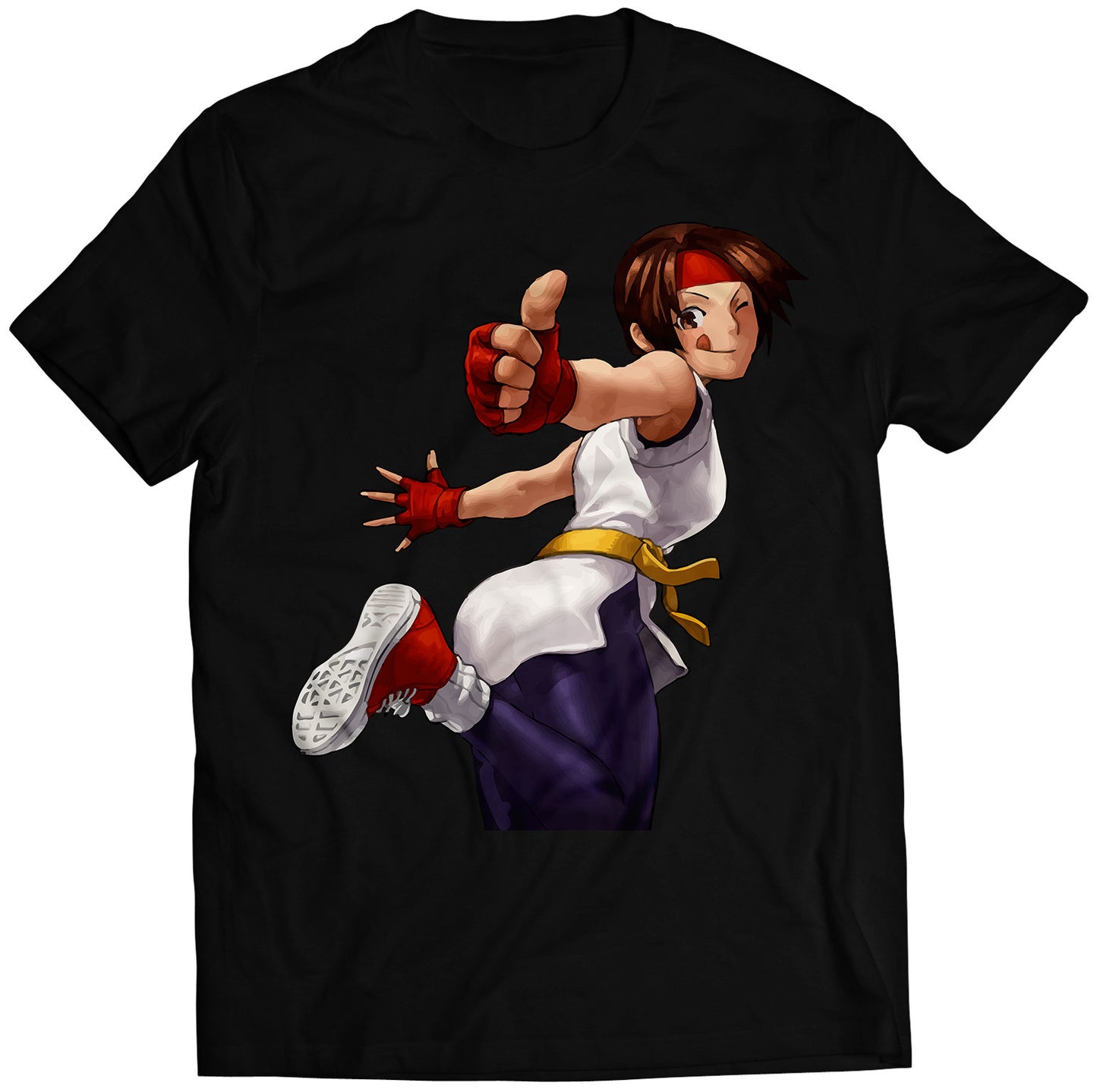 Yuri The KOF XIII Premium Unisex T-shirt (Vectorized Design)