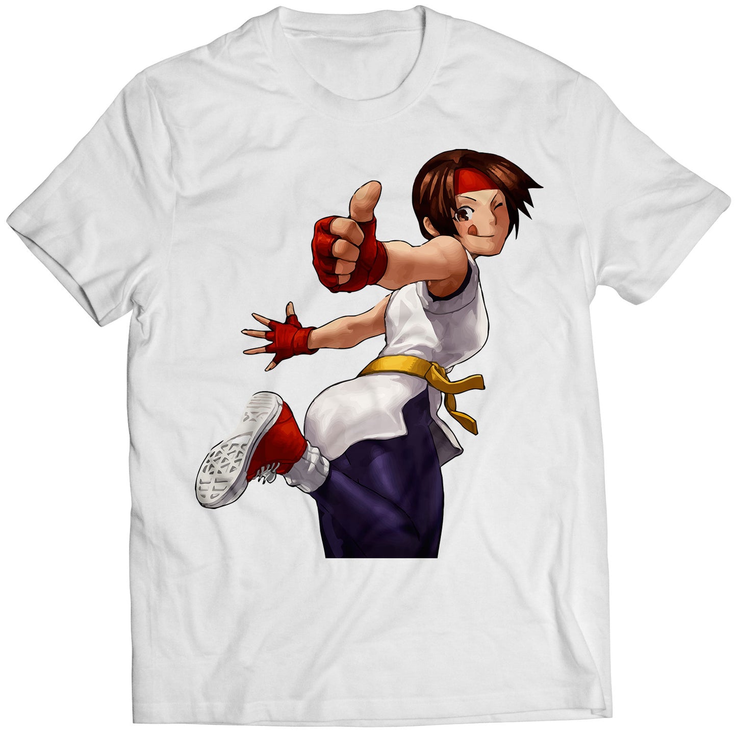 Yuri The KOF XIII Premium Unisex T-shirt (Vectorized Design)