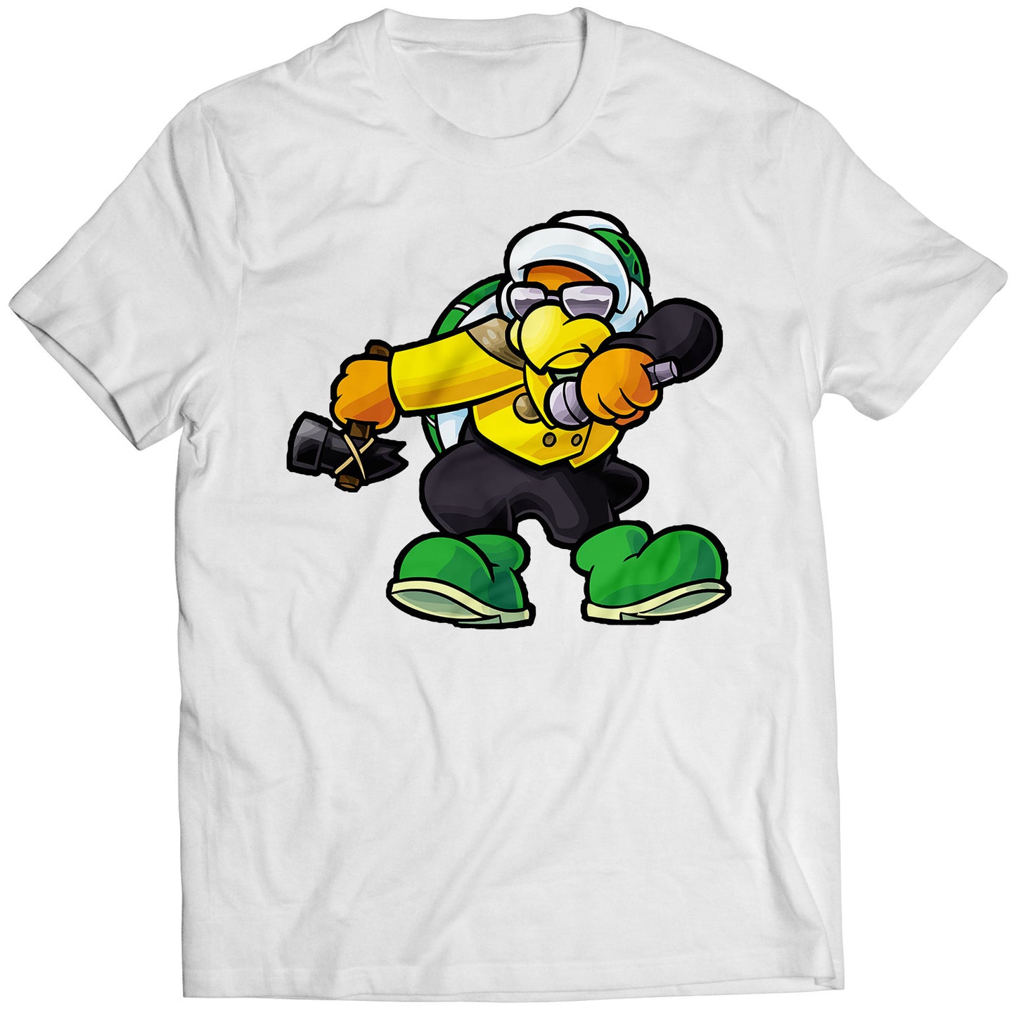 Rapper Hammer Bro Premium Unisex T-shirt (Vectorized Design)