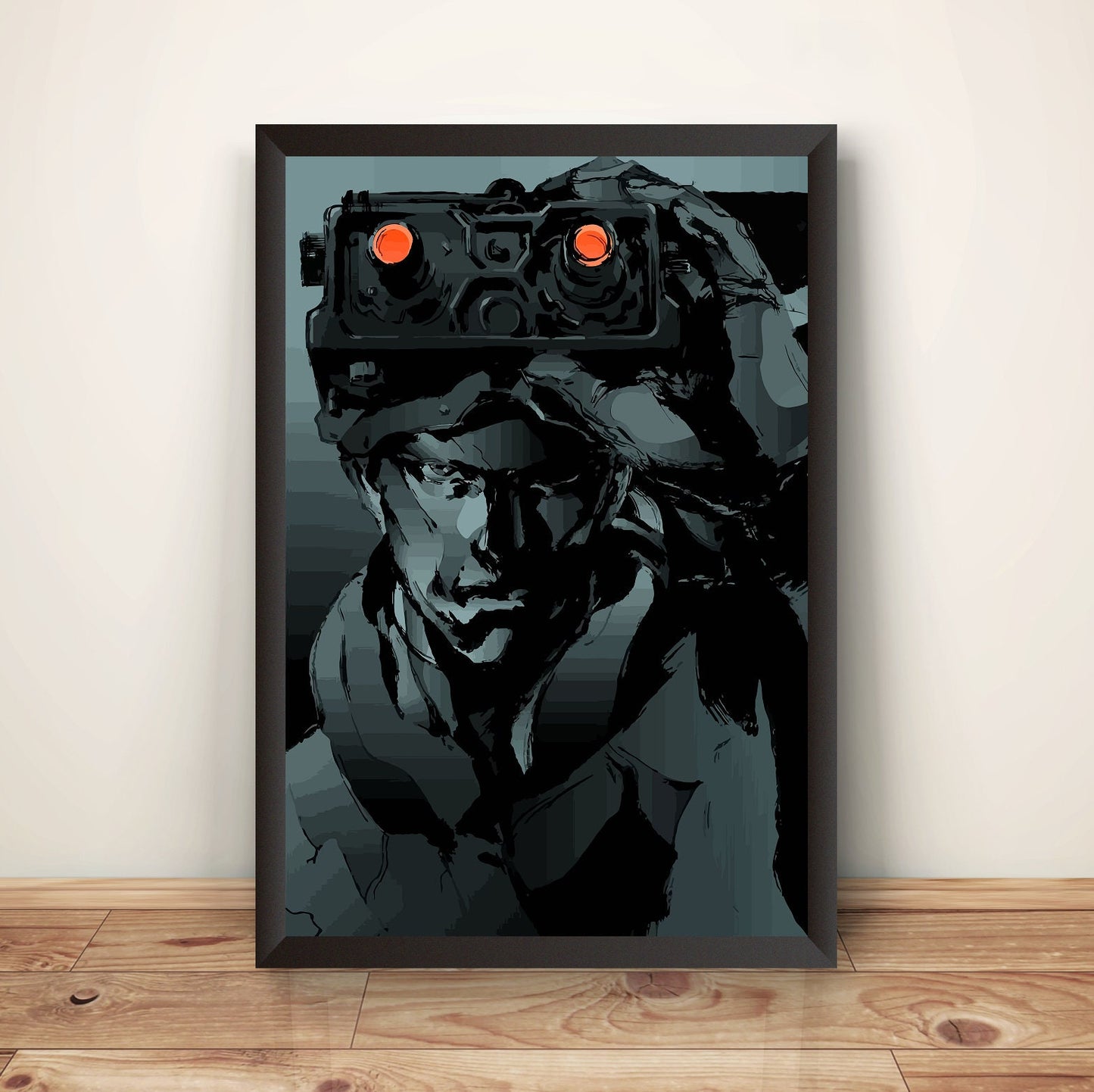 MGS Snake Kept You Waiting Premium Poster (Vectorized Design)