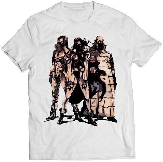 Antagonists Of MGS 2 Sons Of Liberty Premium Unisex T-shirt (Vectorized Design)