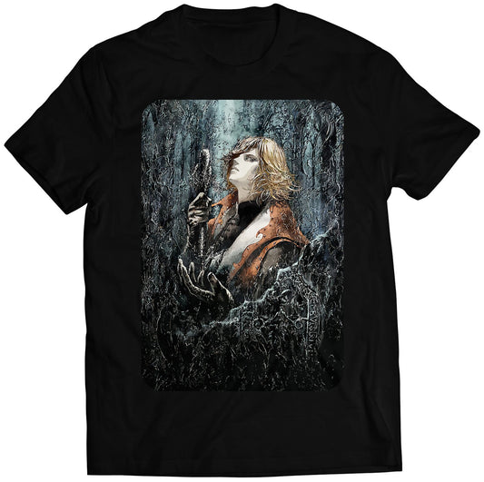 Castle Vania Lament of Innocence Cover V1 Premium Unisex T-shirt (Vectorized Design)