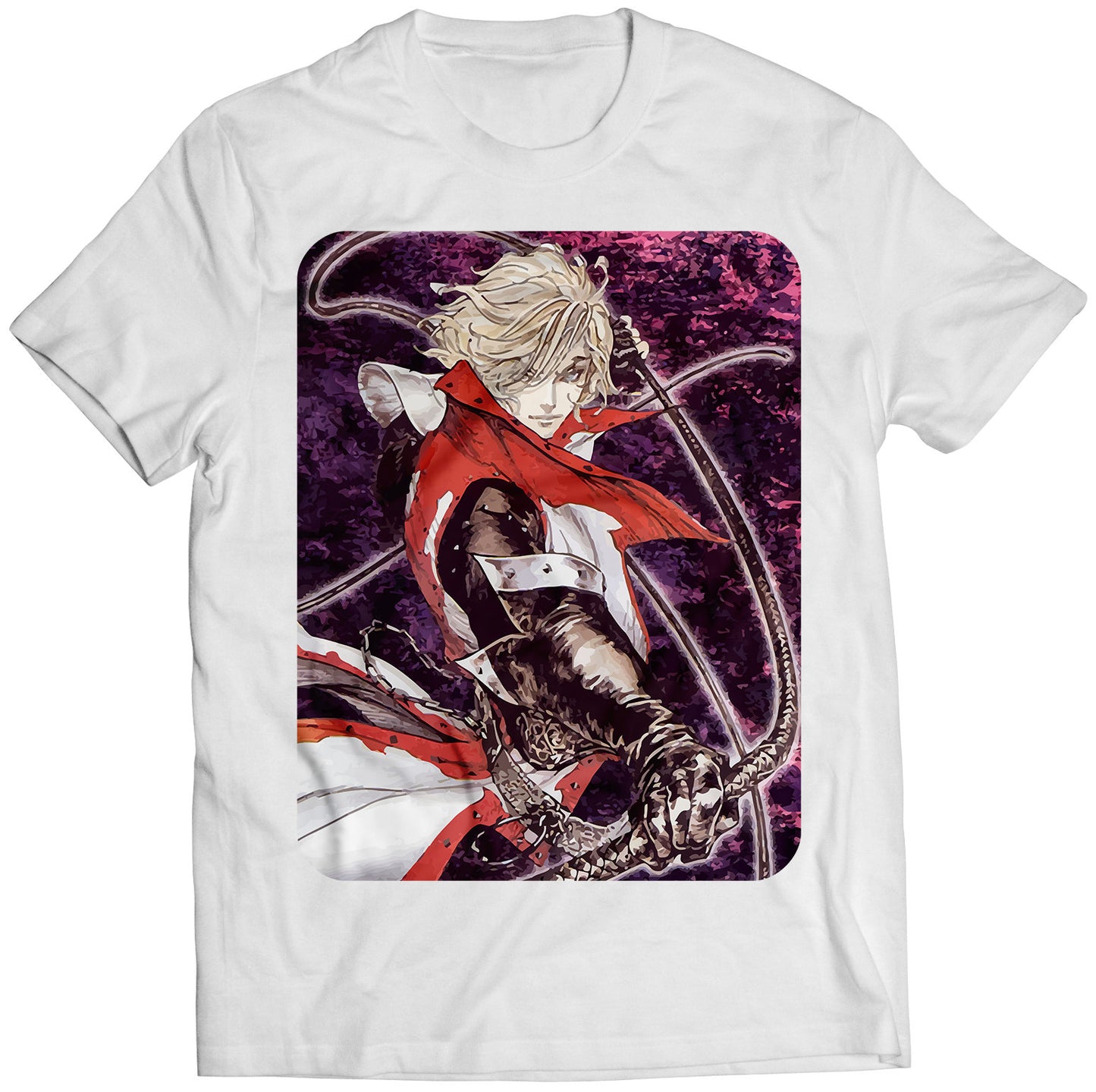 Leon Cover Castle Vania Lament of Innocence Premium Unisex T-shirt (Vectorized Design)