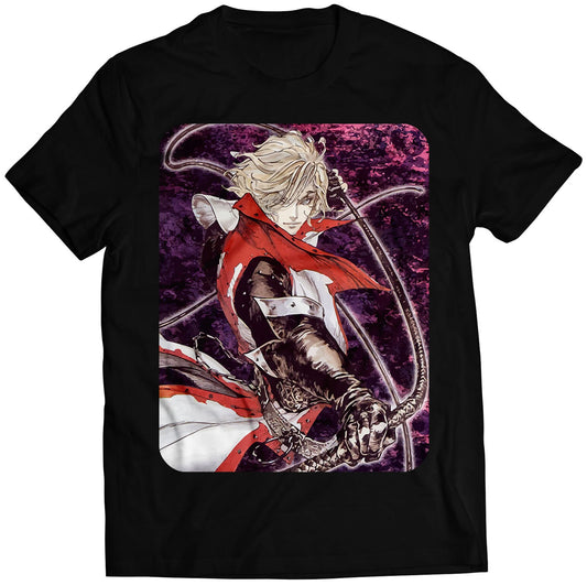 Leon Cover Castle Vania Lament of Innocence Premium Unisex T-shirt (Vectorized Design)