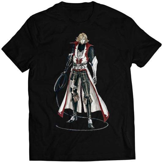 Leon Belmont V1 Castle Vania Lament of Innocence Premium Unisex T-shirt (Vectorized Design)