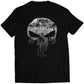 Punishment Distresed Skull Premium Unisex T-shirt (Vectorized Design)