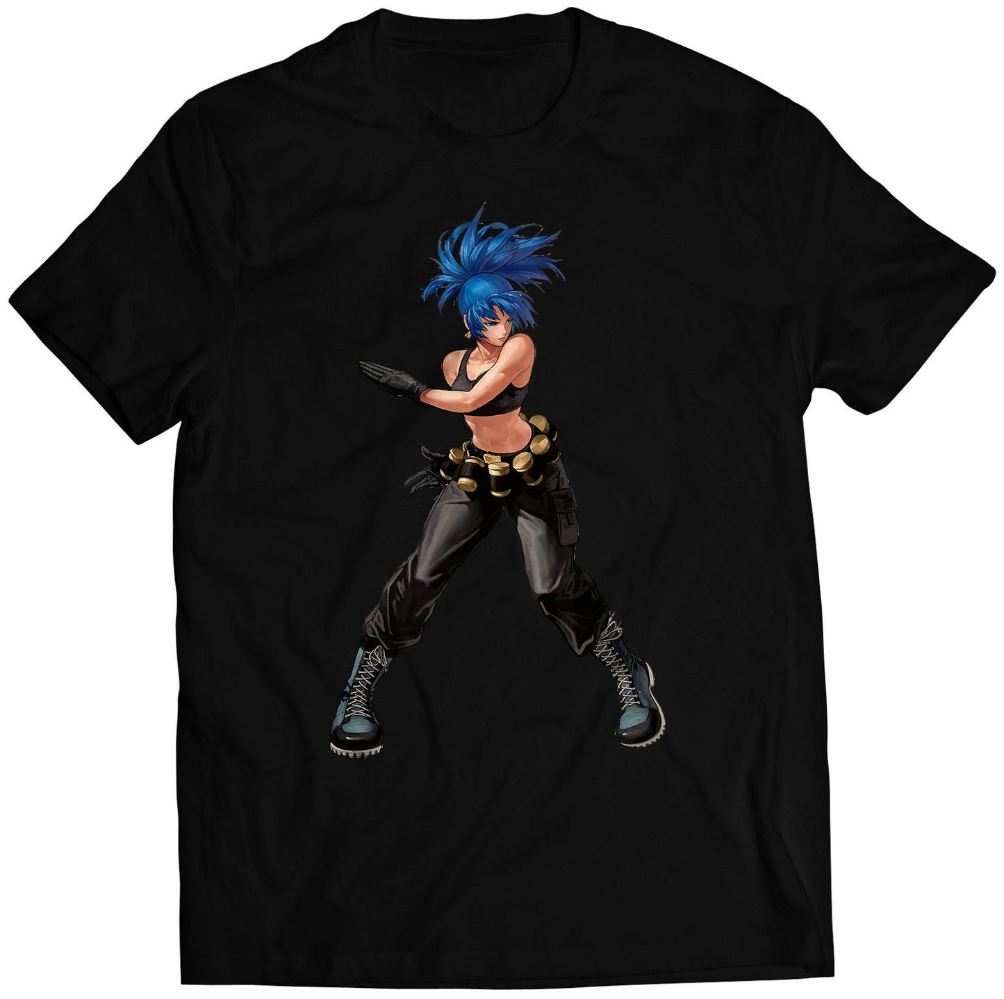 Leona KOF12 XII KOFXII Premium Unisex T-shirt (Vectorized Design)