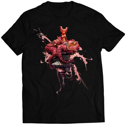 Succubus Castle Vania Lords of Shadow Mirror of Fate Premium Unisex T-shirt (Vectorized Design)