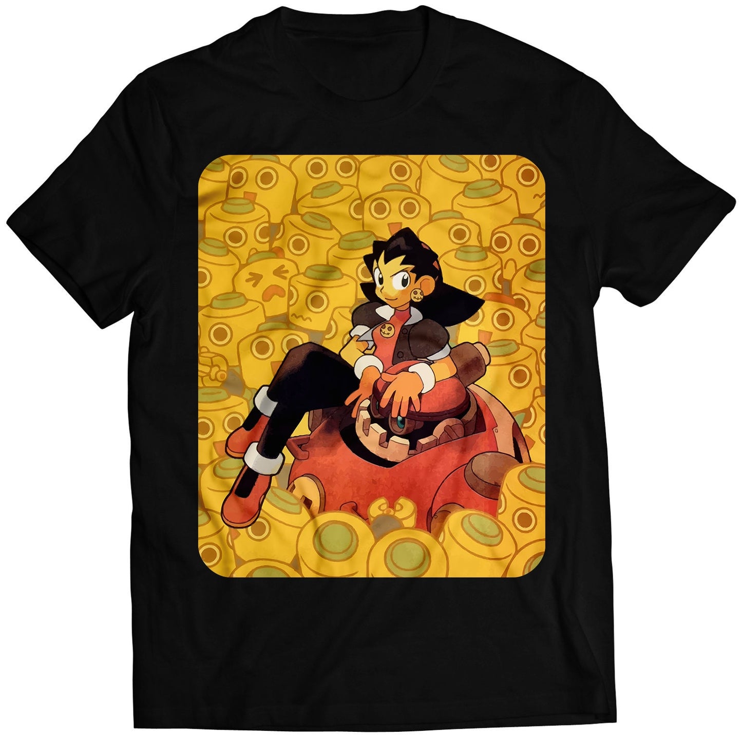 Tr0n Bonne With Serbots V2 Premium Unisex T-shirt (Vectorized Design)