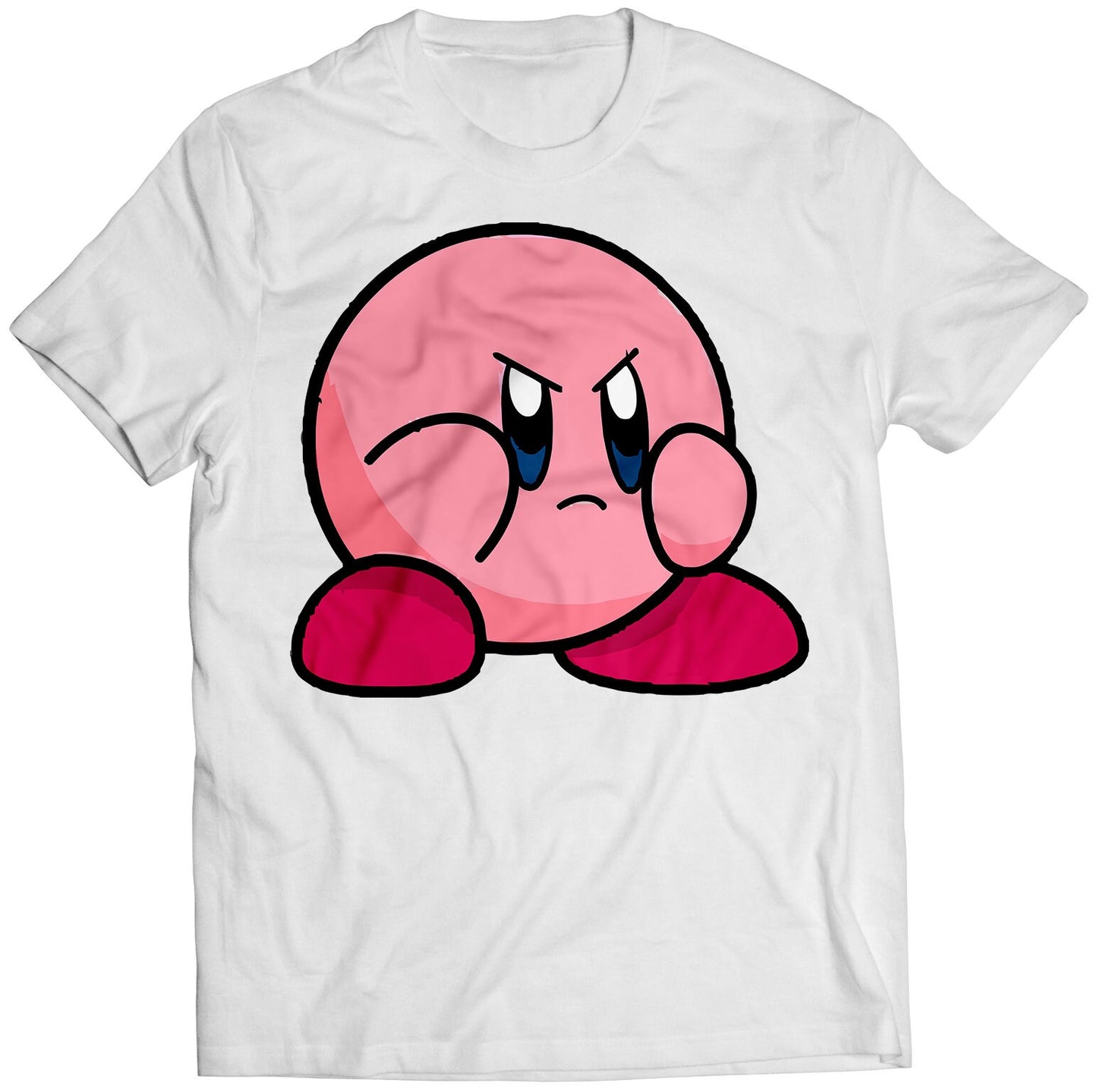 Angry Kirbeh Premium Unisex T-shirt (Vectorized Design)