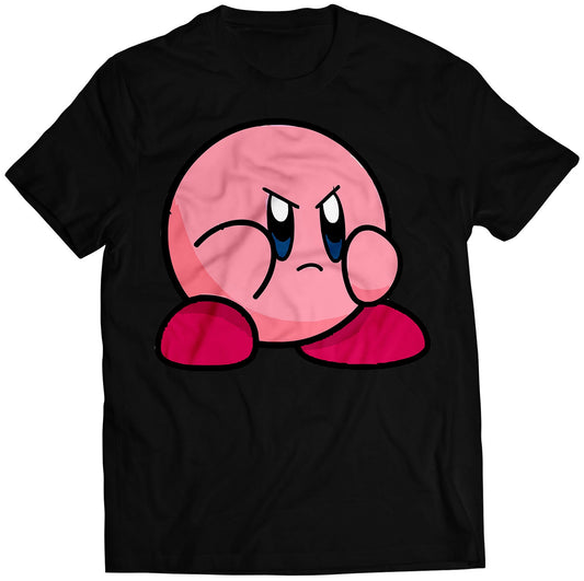 Angry Kirbeh Premium Unisex T-shirt (Vectorized Design)