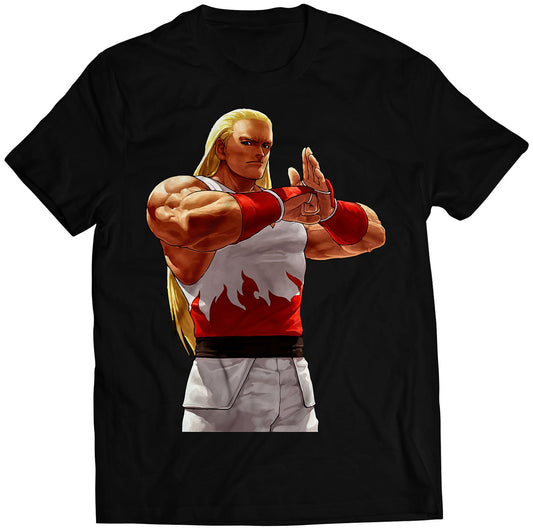 Andy-bogard Win Portrait KOF12 KOFXII Premium Unisex T-shirt (Vectorized Design)