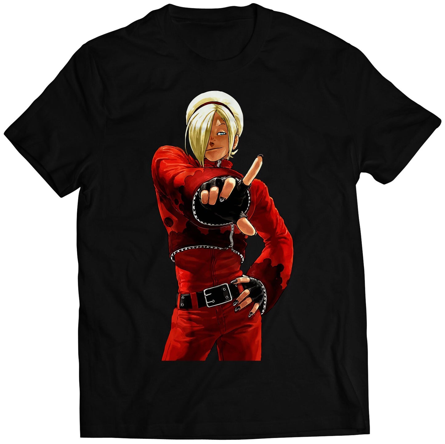 Ash Win Portrait KOF12 KOFXII Premium Unisex T-shirt (Vectorized Design)