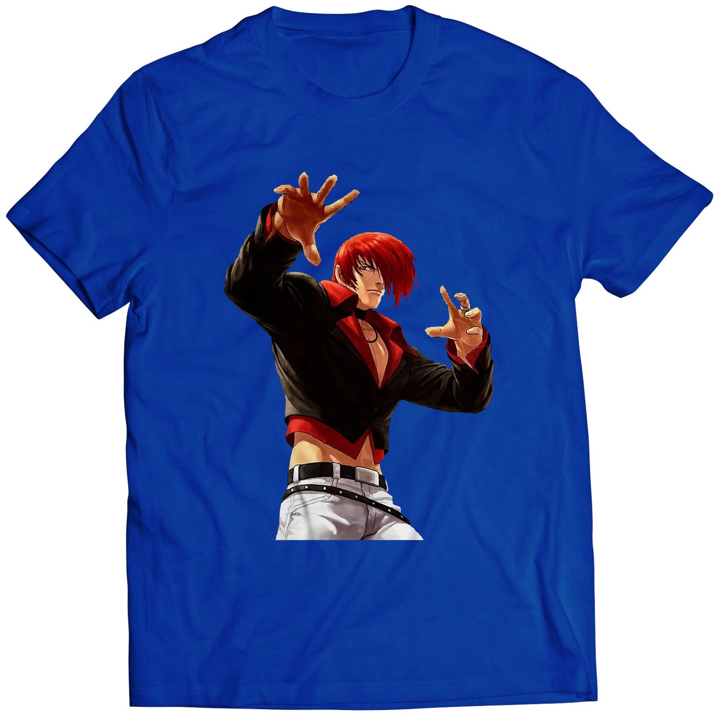 Iori-xii Win Portrait KOF12 KOFXII Premium Unisex T-shirt (Vectorized Design)