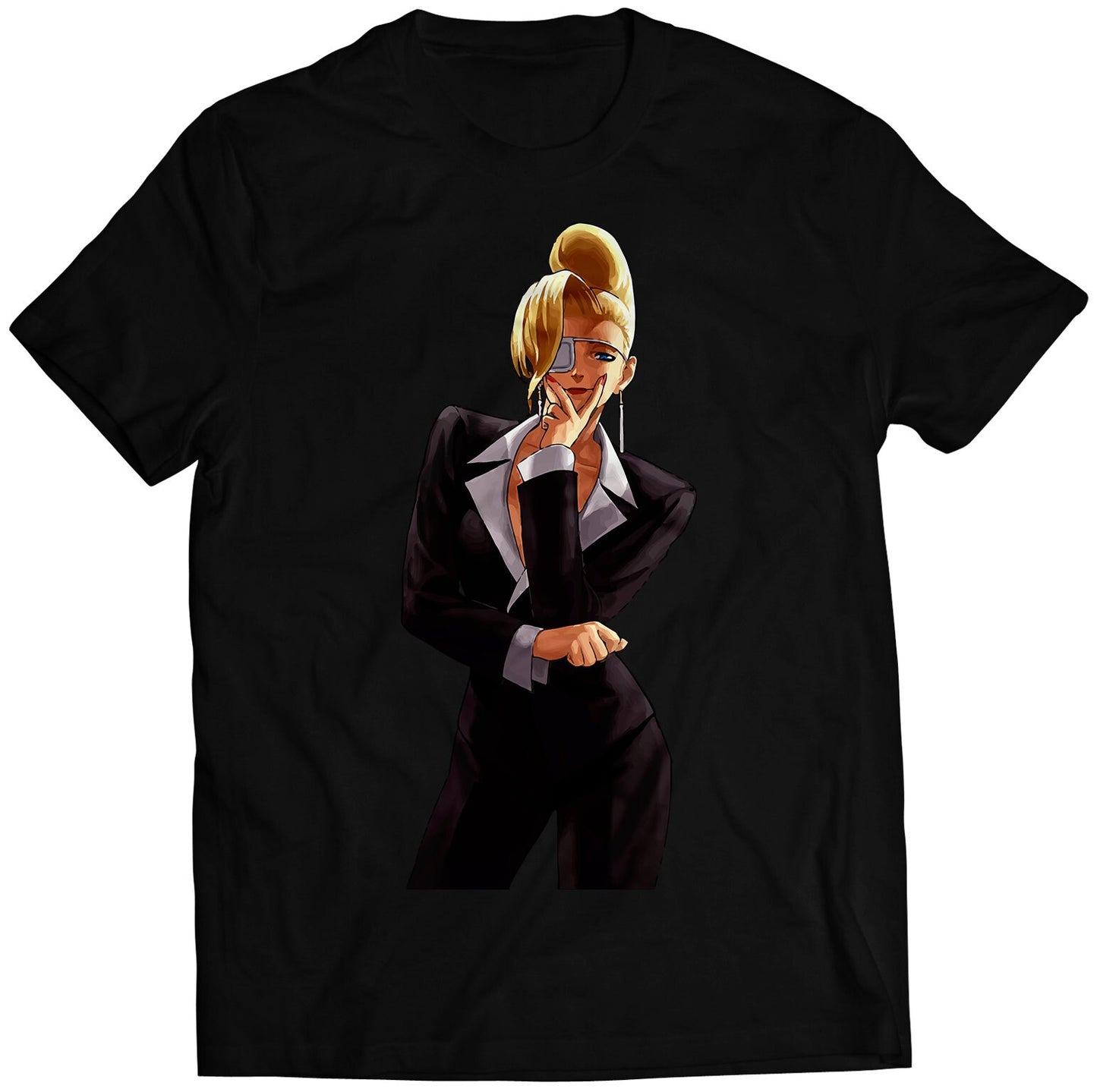 Mature Win Portrait KOF12 KOFXII Premium Unisex T-shirt (Vectorized Design)