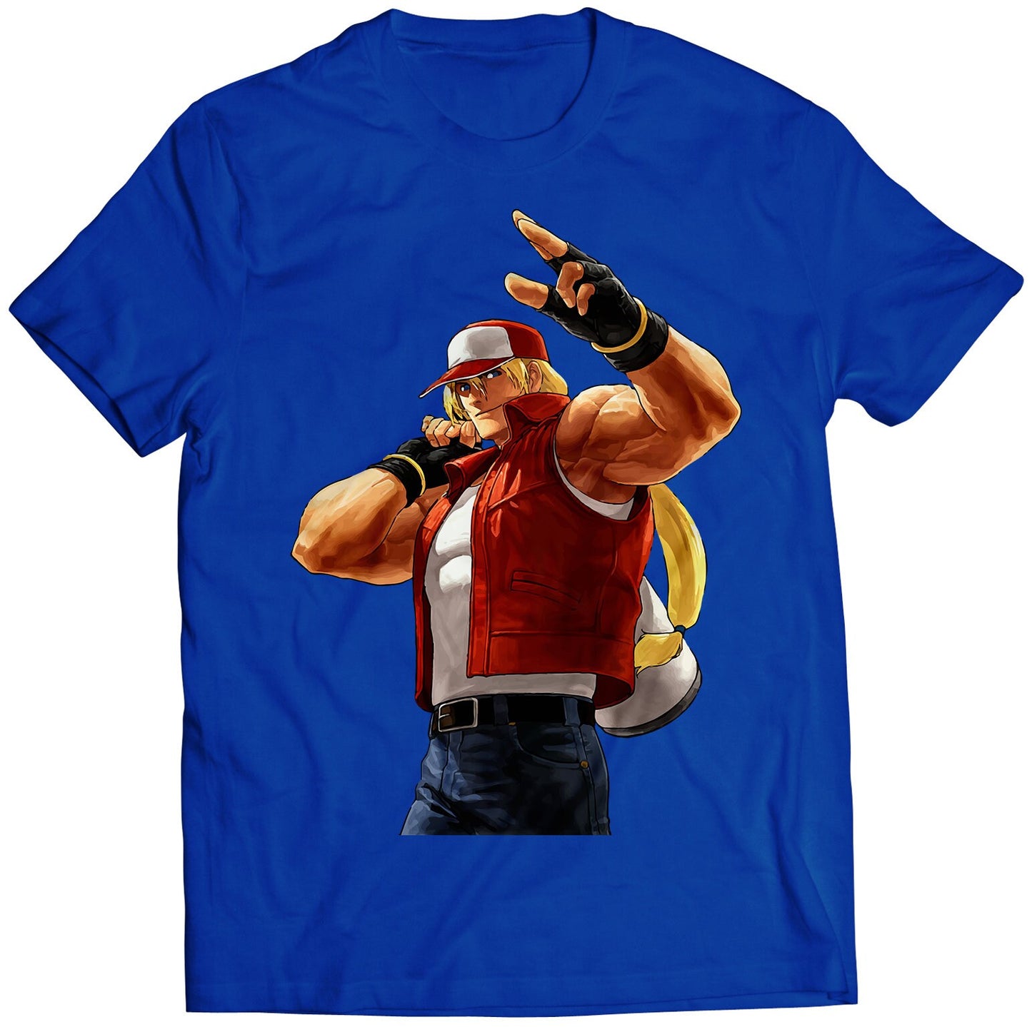 Terry Win Portrait KOF12 KOFXII Premium Unisex T-shirt (Vectorized Design)