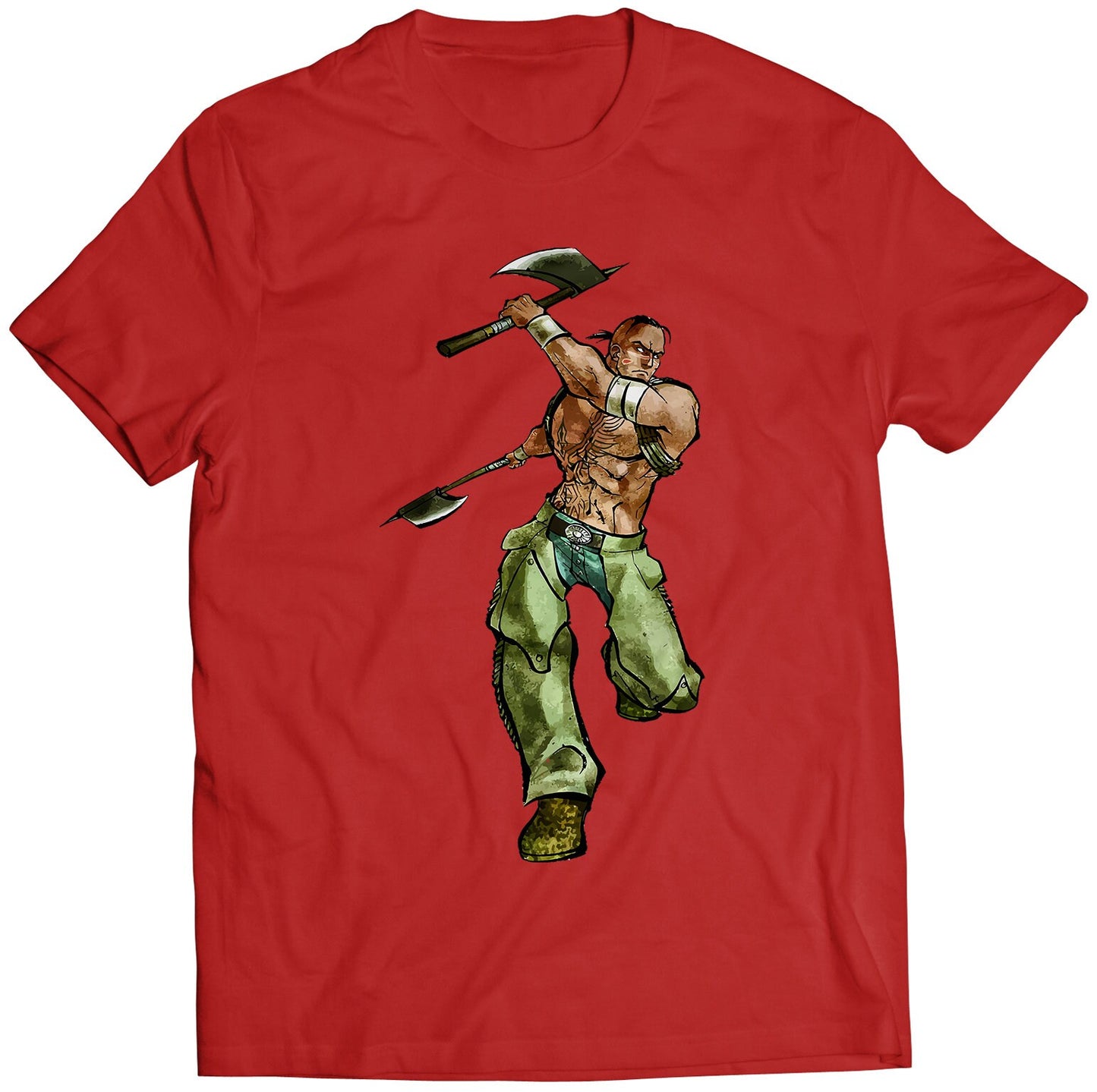 Blackhawk Samurai Sen Premium Unisex T-shirt (Vectorized Design)