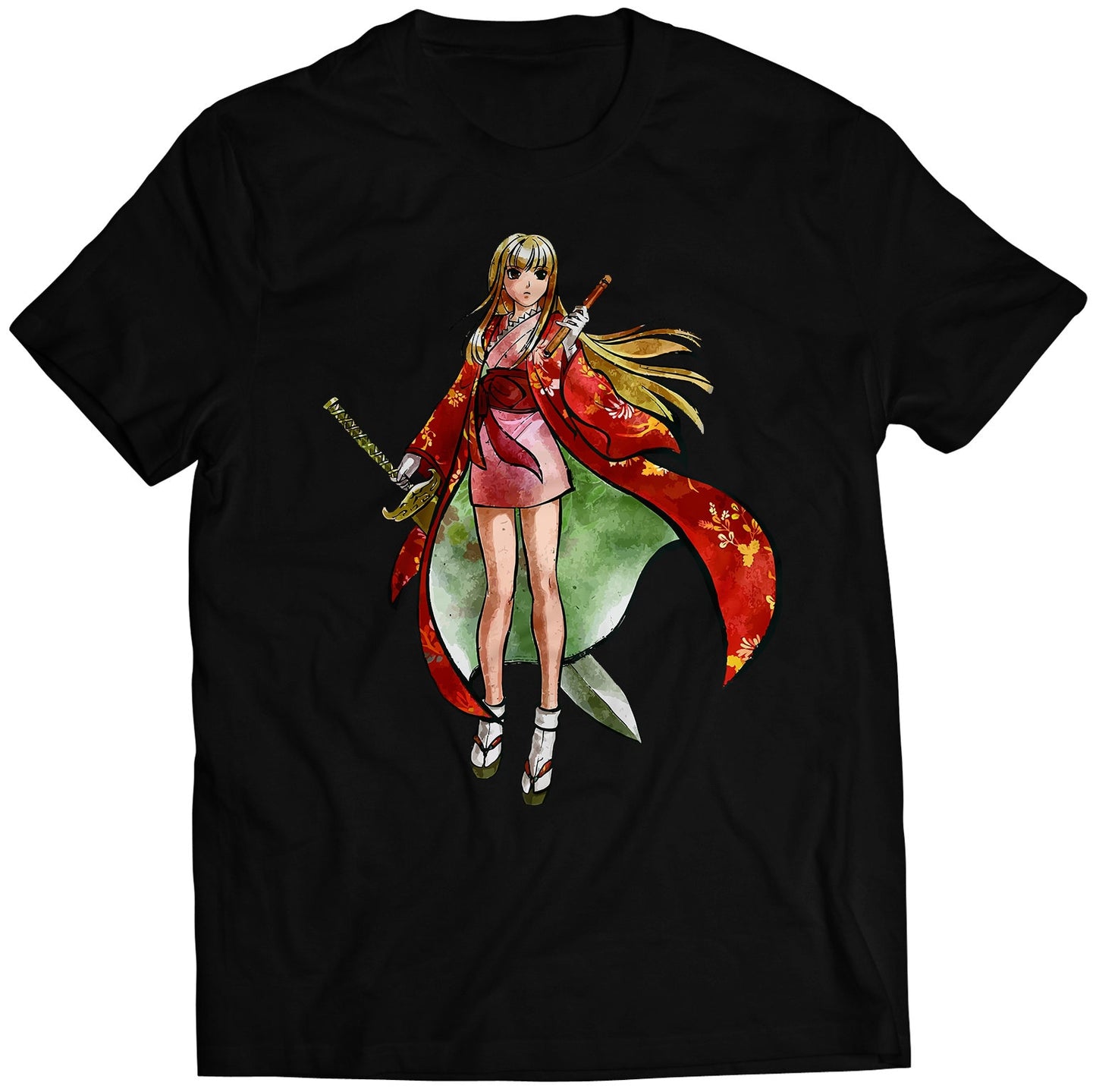 Suzuhime Samurai Sen Premium Unisex T-shirt (Vectorized Design)