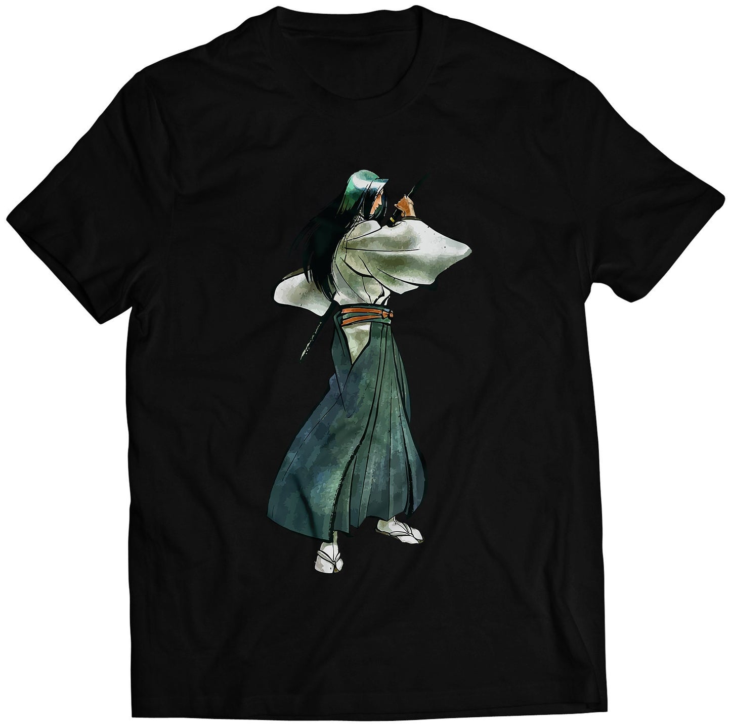 Ukyo Samurai Sen Premium Unisex T-shirt (Vectorized Design)