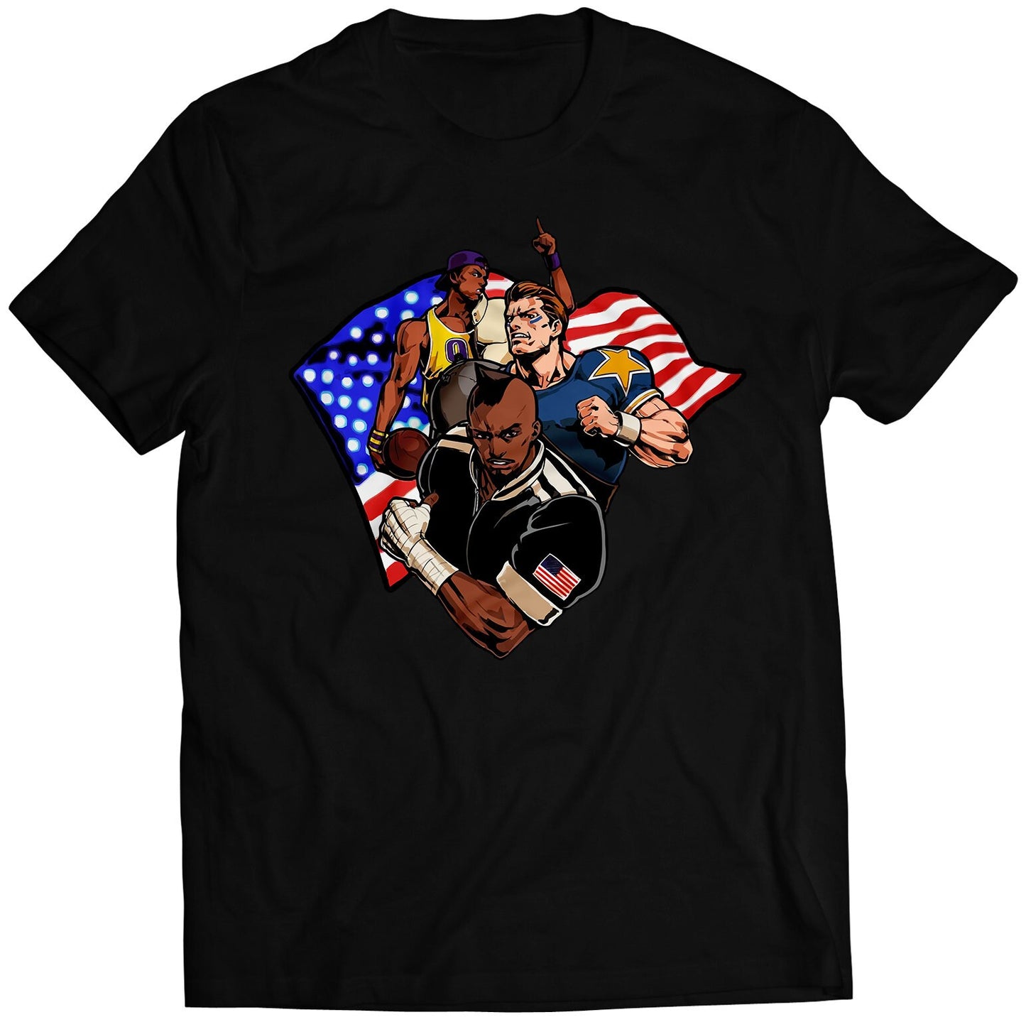 Sports USA Team KOF94 Premium Unisex T-shirt (Vectorized Design)