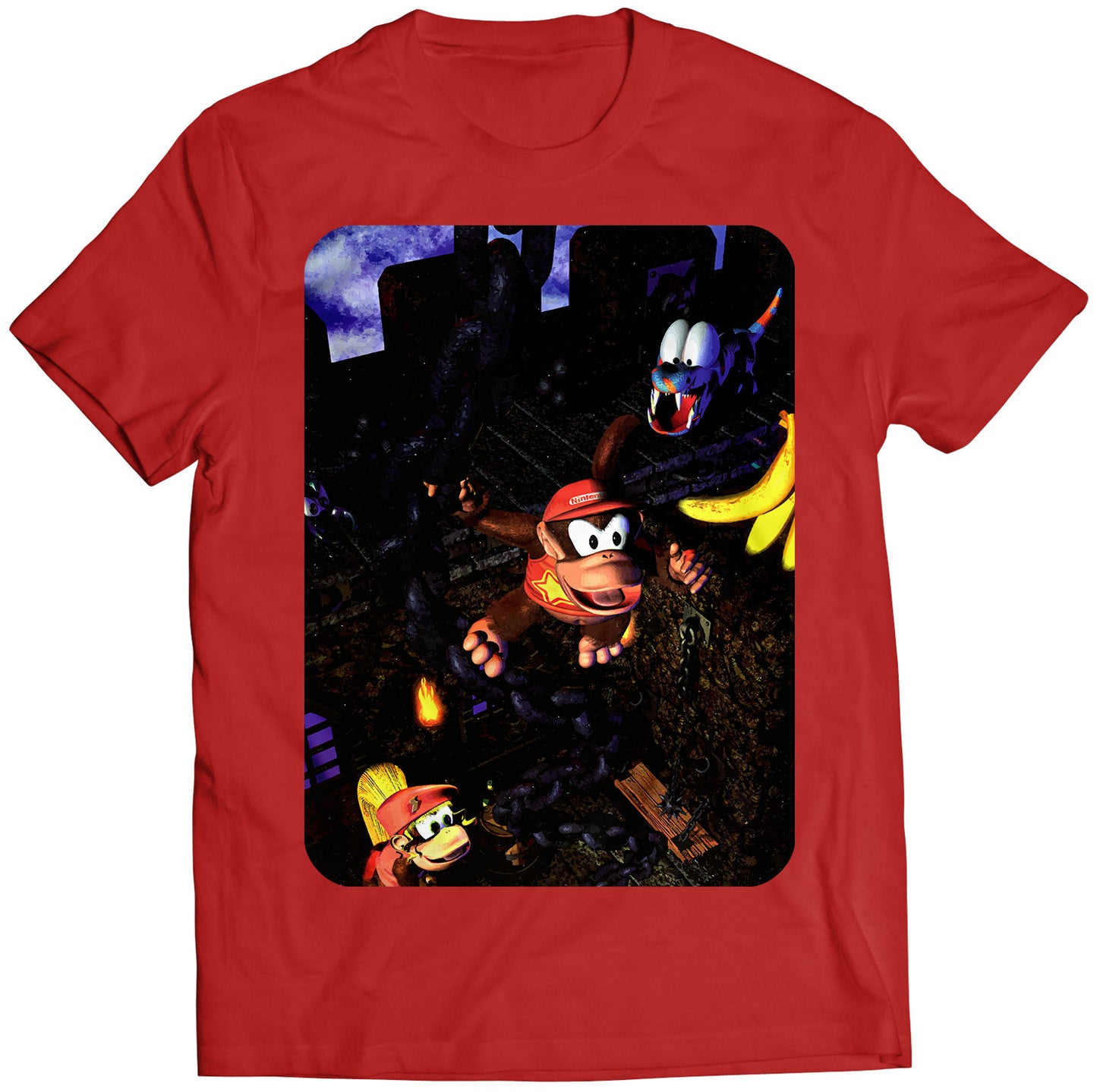 DKC2 Promo Cover V3 Premium Unisex T-shirt (Vectorized Design)