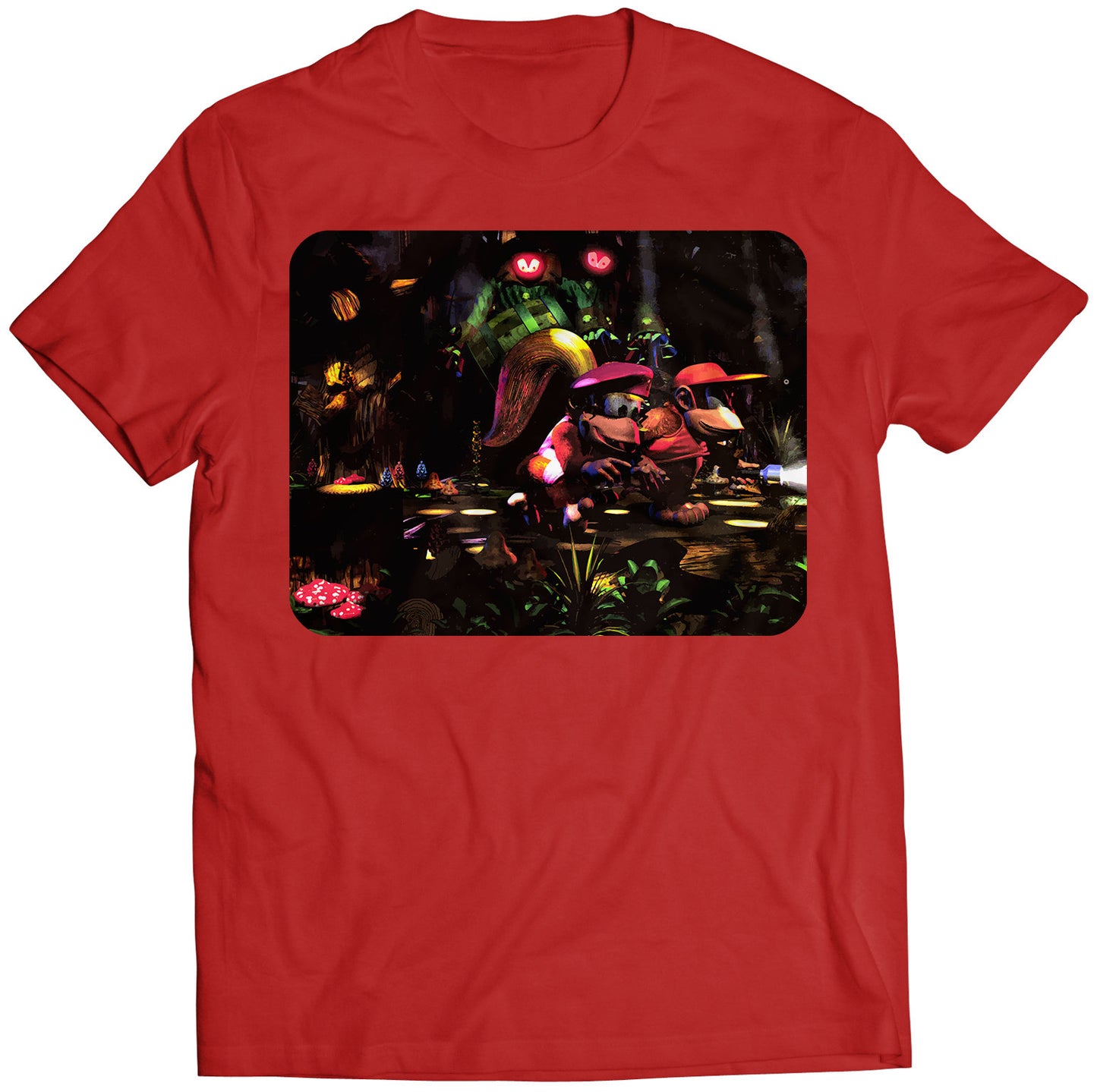 DKC2 Promo Cover V7 Premium Unisex T-shirt (Vectorized Design)