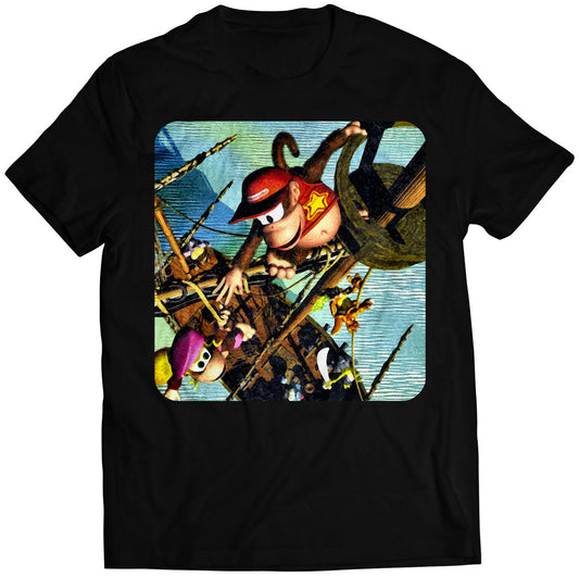 DKC2 Promo Cover V9 Premium Unisex T-shirt (Vectorized Design)
