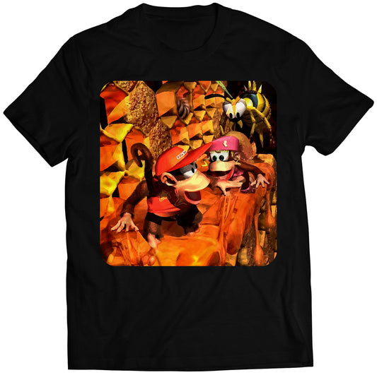 DKC2 Promo Cover V10 Premium Unisex T-shirt (Vectorized Design)