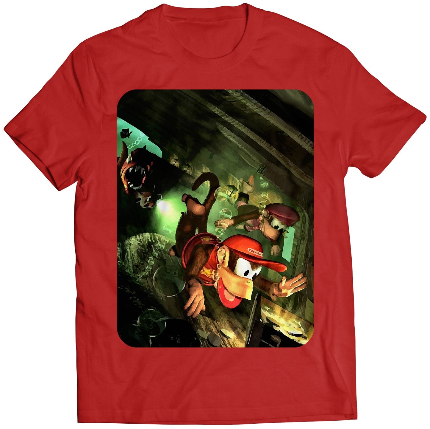 DKC2 Promo Cover V13 Premium Unisex T-shirt (Vectorized Design)