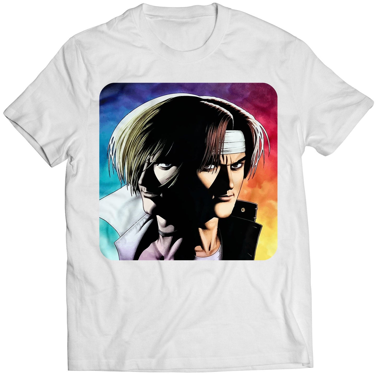 Kyo X Iori KOF95 Premium Unisex T-shirt (Vectorized Design)