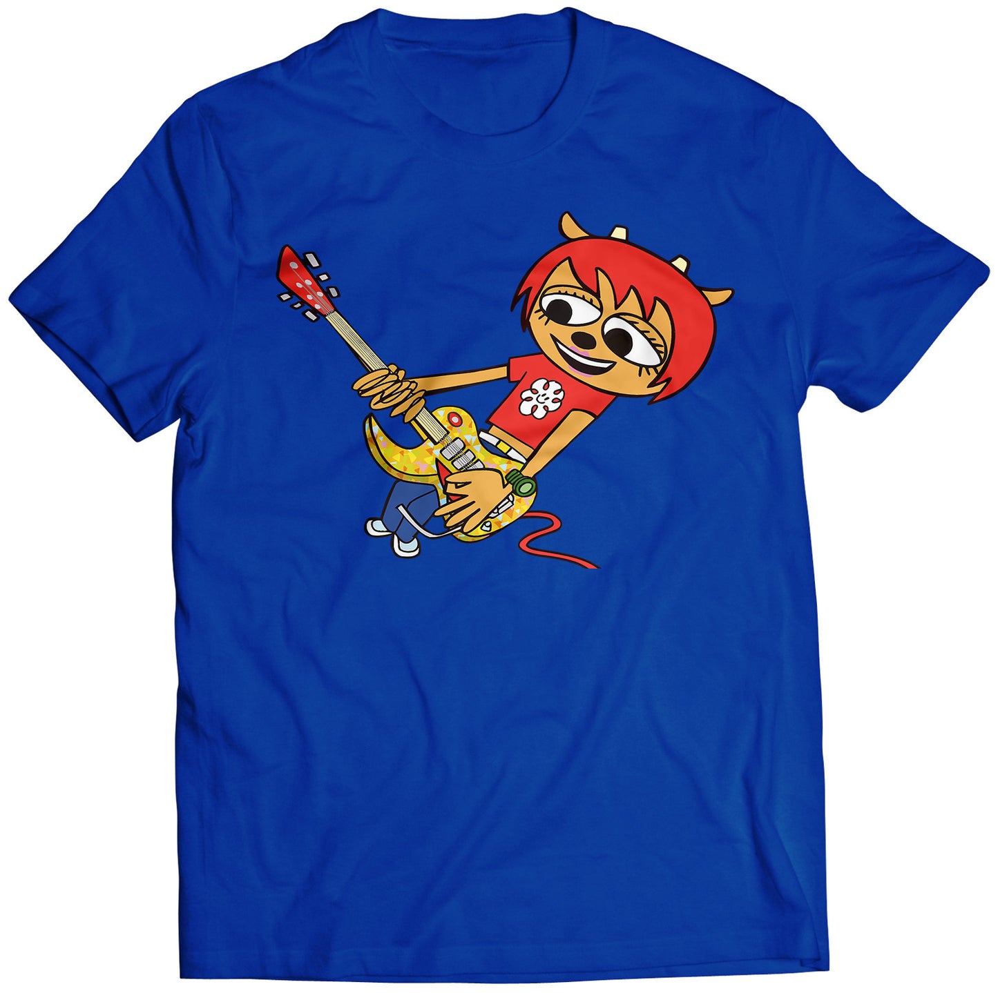 Lammy V2 PaRapper The Rapper Premium Unisex T-shirt (Vectorized Design)