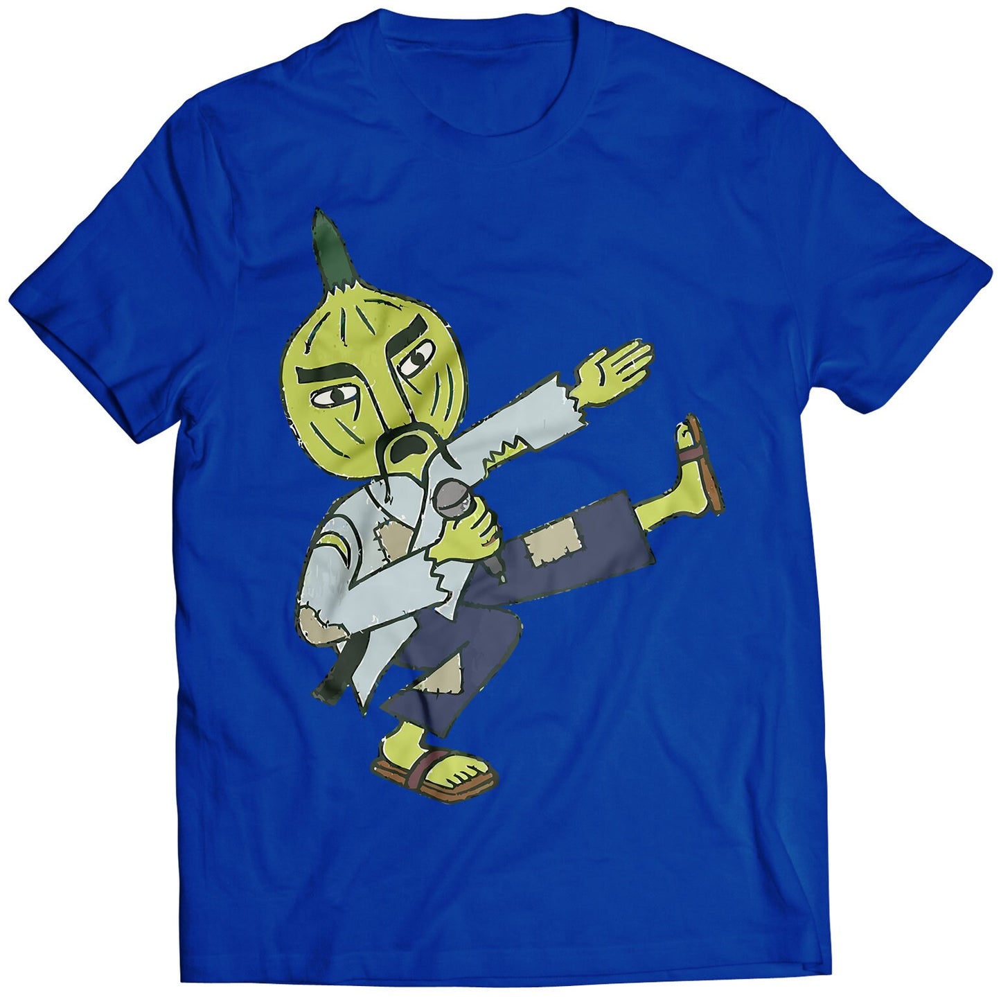 Chop Chop Master Onion Tamanegi V2 PaRapper The Rapper Premium Unisex T-shirt (Vectorized Design)