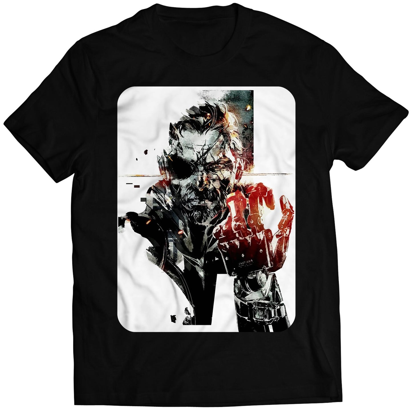 Big Boss Medic MGS V Premium Unisex T-shirt (Vectorized Design)